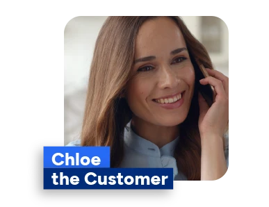 Chloe, the customer