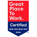 Great place to work certified in India