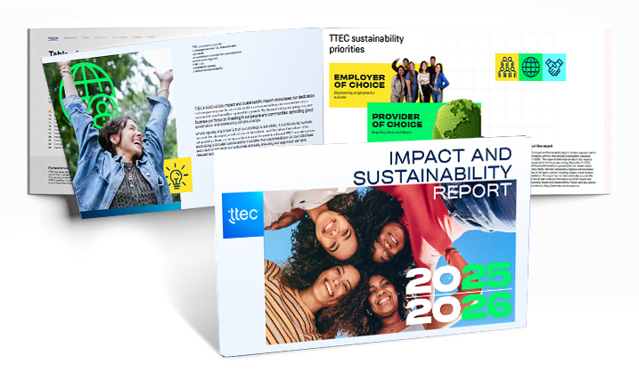 Cover of the 2025 Impact and Sustainability report