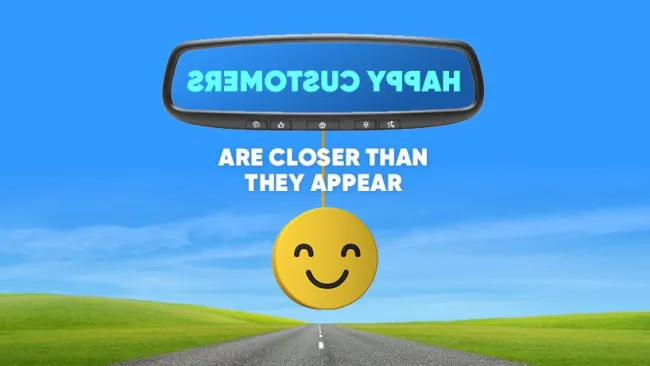 Happy customers are closer than they appear
