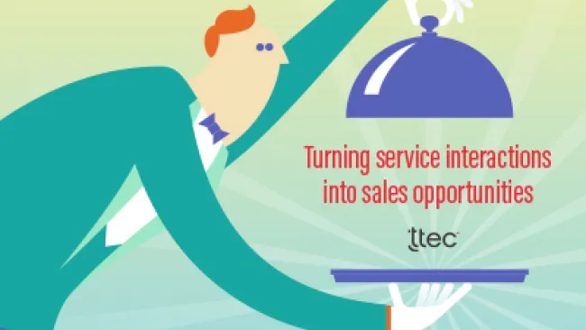 Turning Service Interactions Into Sales Opportunities