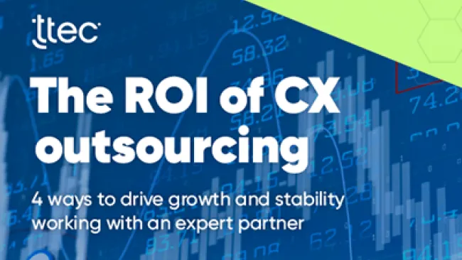 The ROI of CX outsourcing 