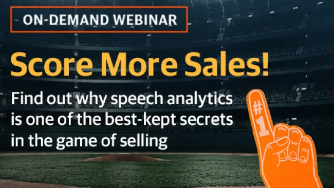 How the selling greats use speech analytics to score more deals