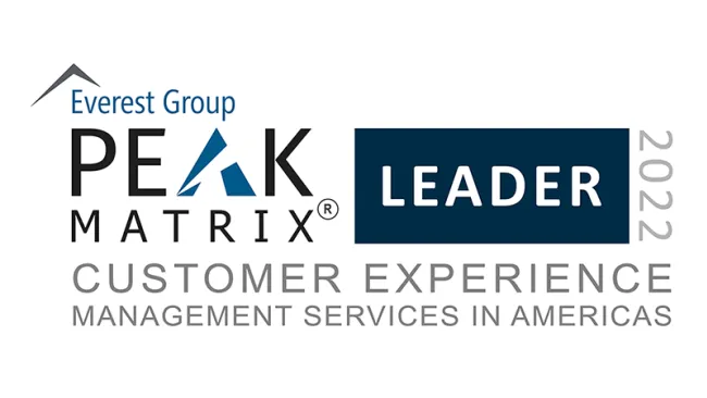 Everest Group’s Customer Experience Management in the Americas PEAK Matrix® Assessment 2022