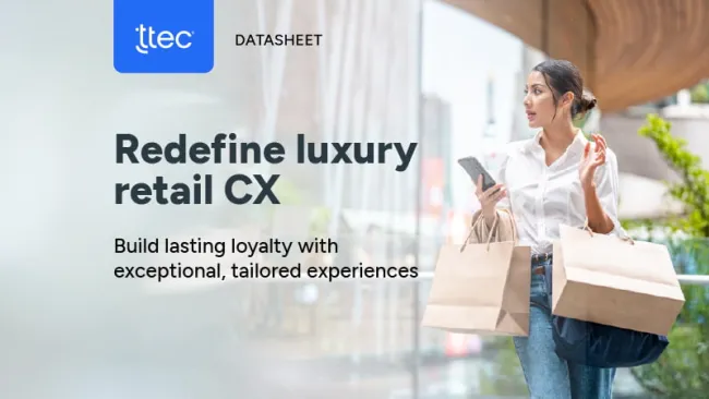 Redefine luxury retail CX 