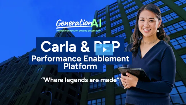 Generation AI: Carla and Performance Enablement Platform