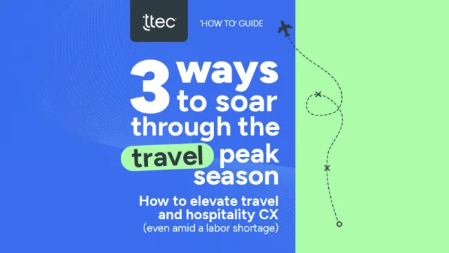 3 ways to soar through the peak travel season