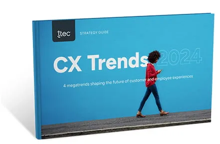 CX Trends 2024 cover