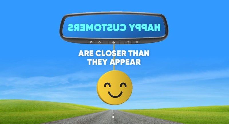 Happy customers are closer than they appear