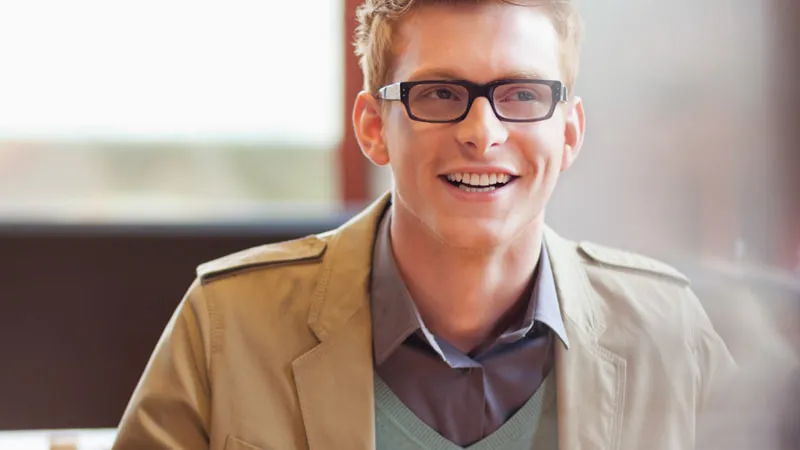 Man working in an office