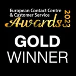 European Contact Centre & Customer Service Awards: Gold for Most Effective Learning & Development Programme