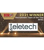 TeleTech Selected as Recruitment Team of the Year by the HRO Today Association for the APAC Region