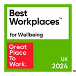 Great place to work Best Workplaces for Wellbeing in the UK 2024