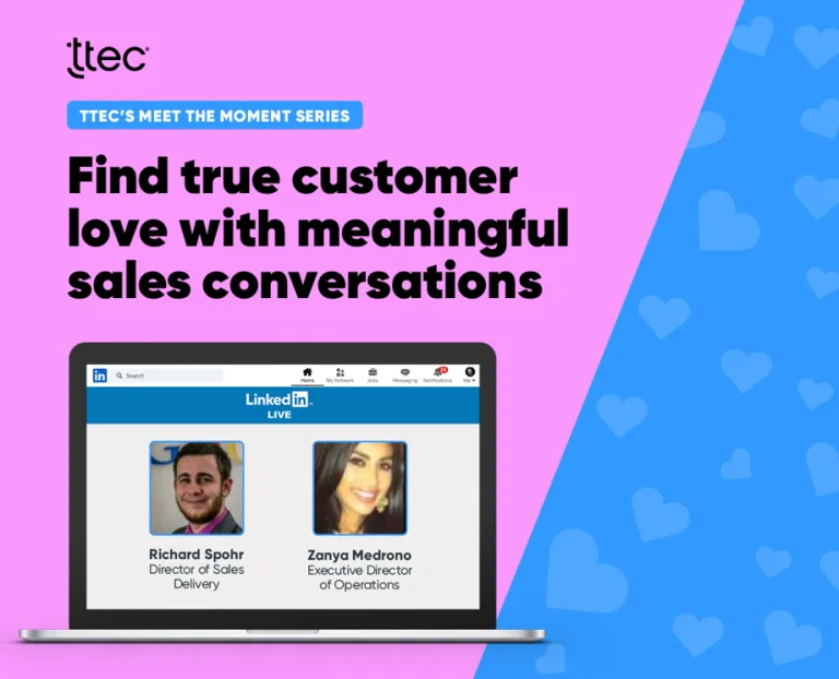 Find true customer love with meaningful sales conversations