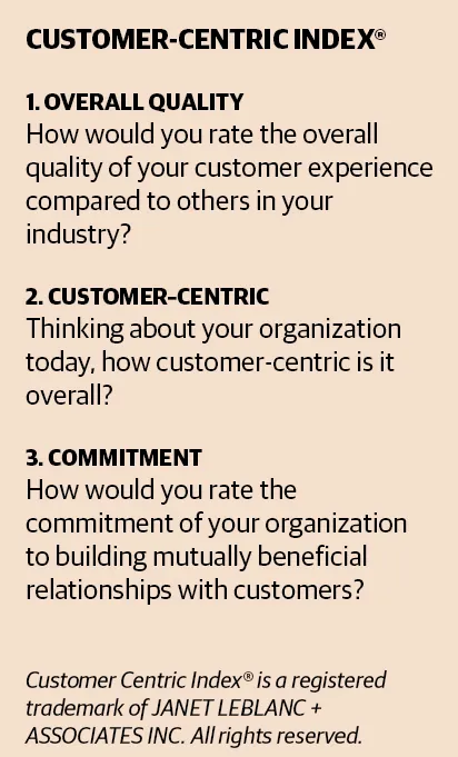 Customer-centric index