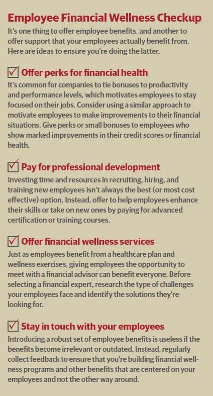 Employee Financial wellness checkup