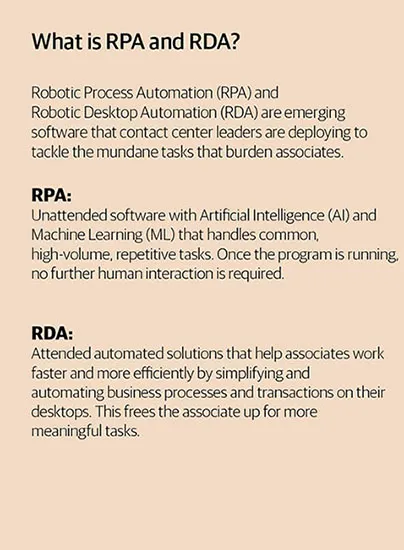 What is RPA and RDA