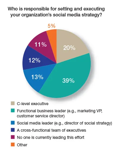 Who is responsible for setting and executing your organizations