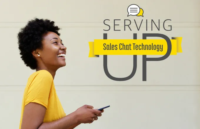 Serving Up Sales Chat Technology