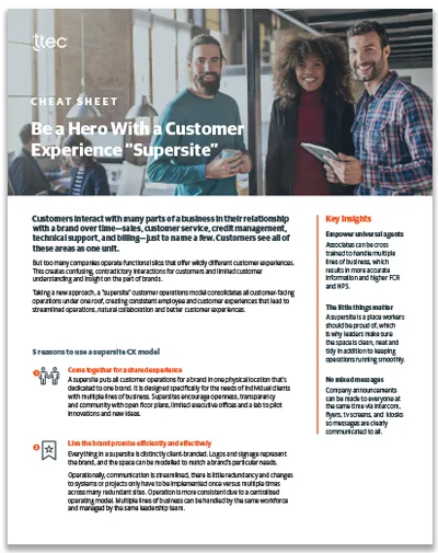 Be a Hero With a Customer Experience “Supersite”