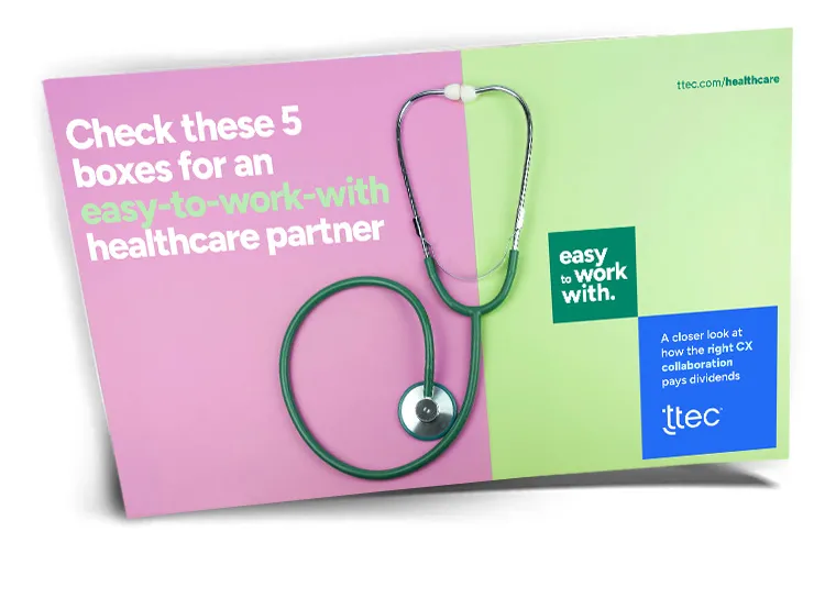 Check these 5 boxes for an easy-to-work-with healthcare partner